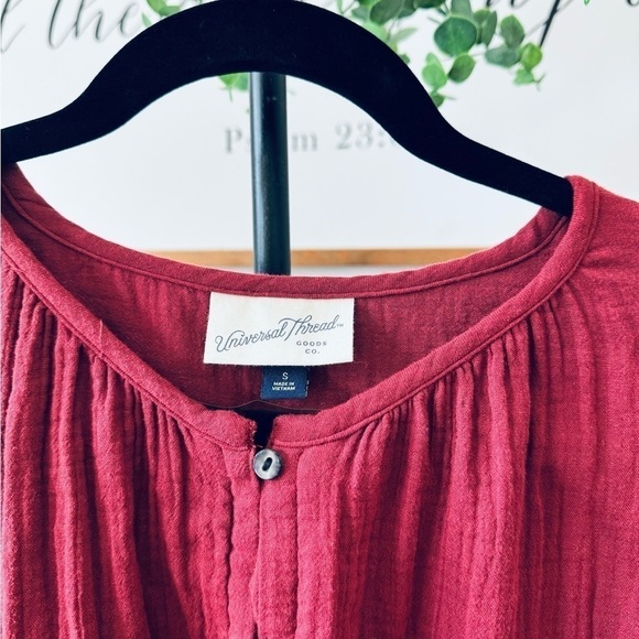 Super cute Universal thread 100% cotton shirt dress - Picture 11 of 11